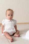 Smox Rox White Collection Pearl Romper