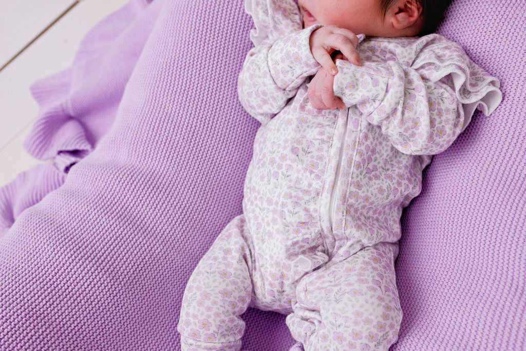 Confetti Kidz Garden Florals Zipsuit