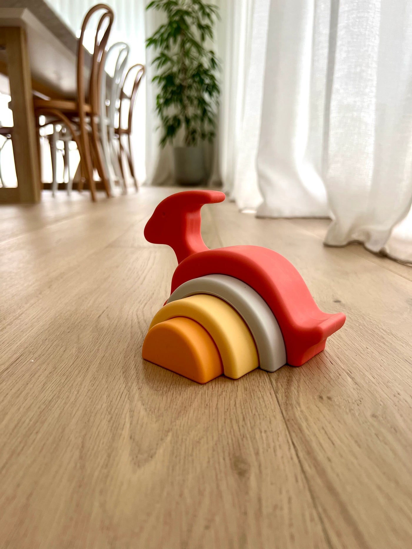 Nesting Set Pink Dinosaur