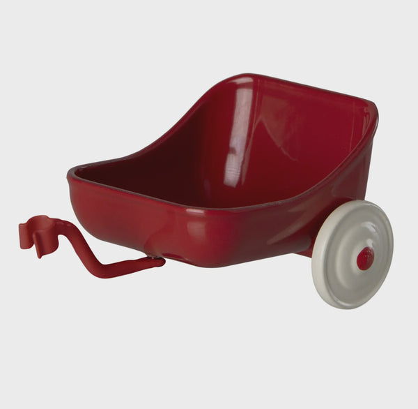 Maileg Tricycle Trailor Mouse Red