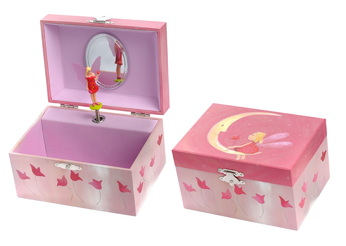 Egmont Musical jewellery box pink moon