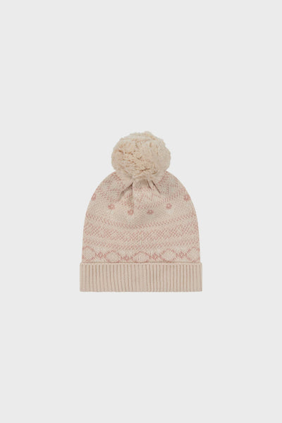 Millie Hat Millie Fairisle Whisper Pink