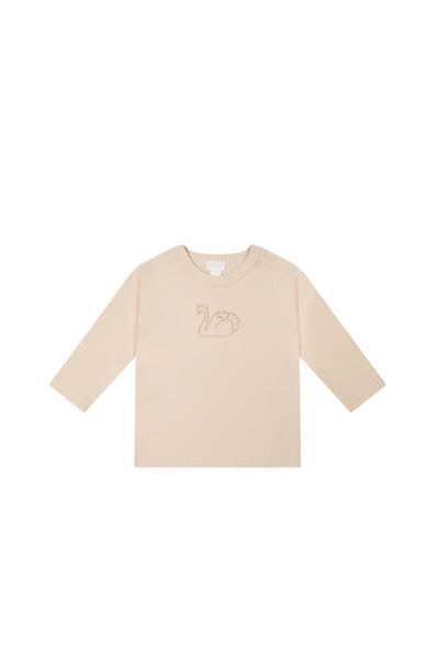 Arnold Pima Cotton Long Sleeve Misty Pink