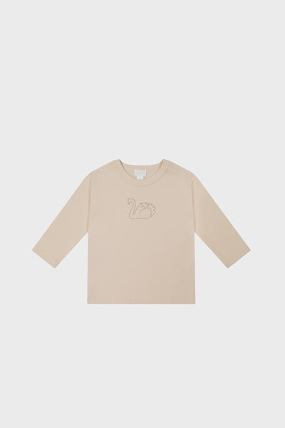 Jamie Kay cotton Pima Swan long sleeve