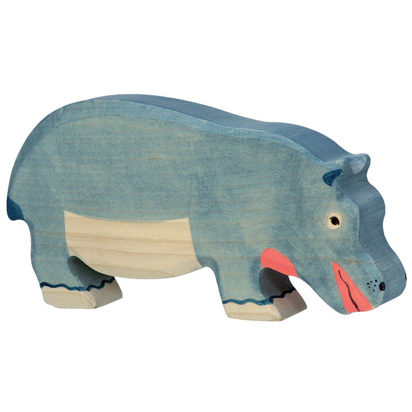 Hippopotamus feeding