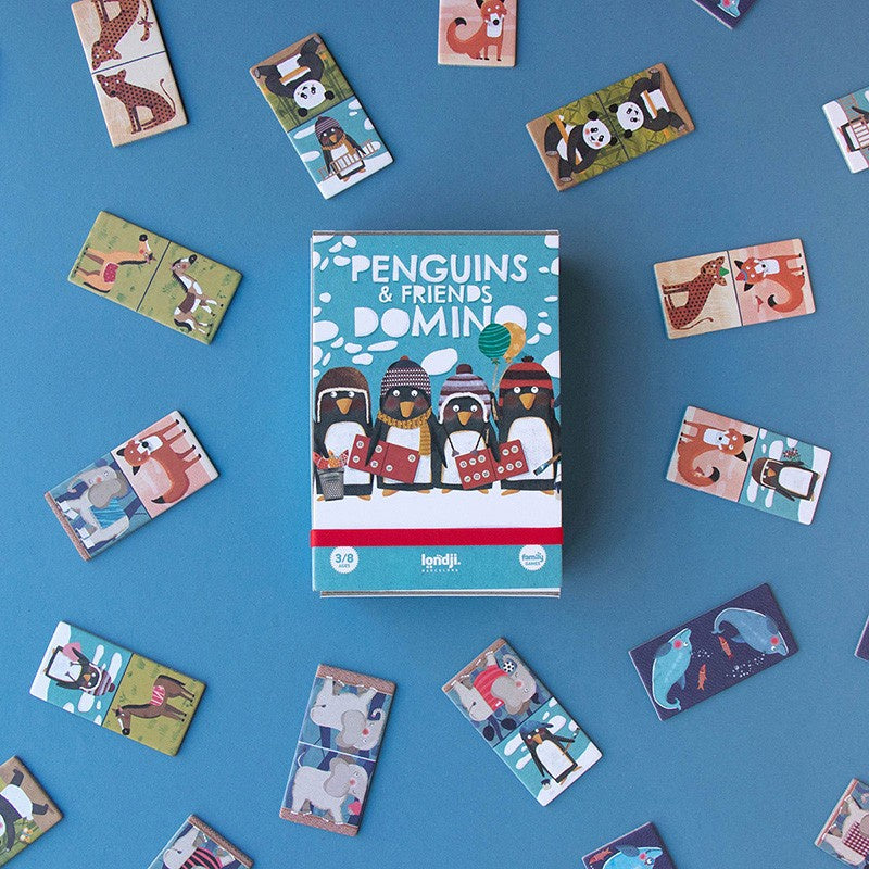 Londji Game Penguin and Friends Domino
