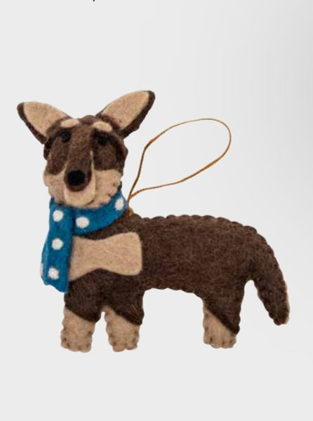 Pashom felt Kelpie fair trade decoration hand made