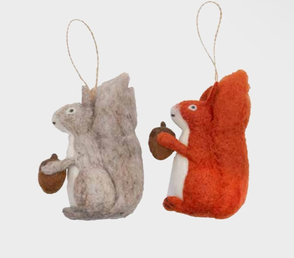 Pashom Needle Felted Squirrel Fairtrade and handmade