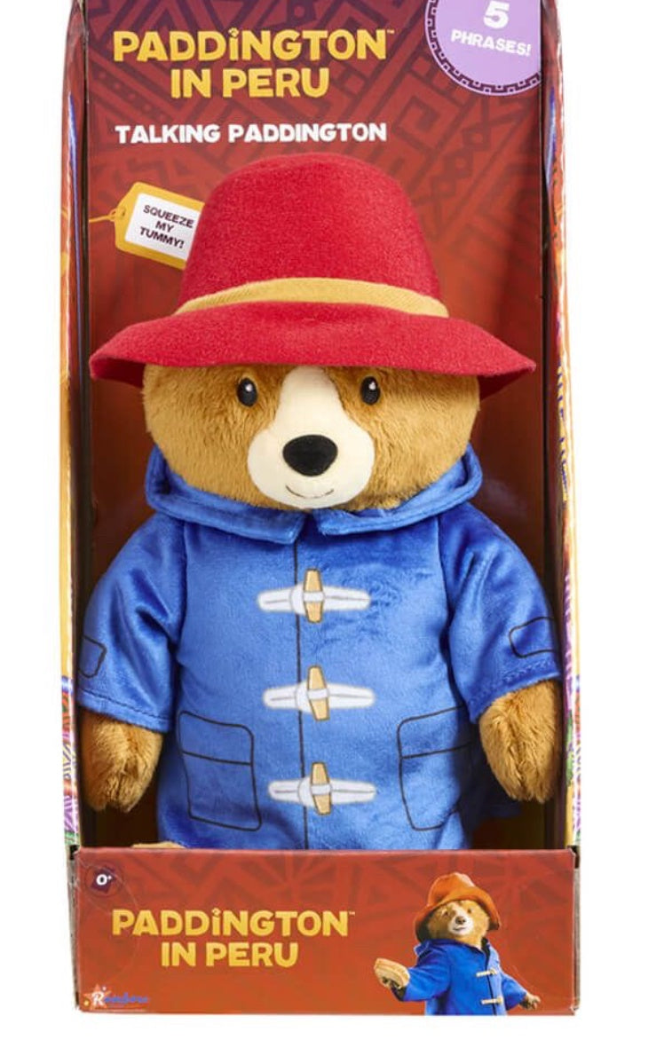 Paddington in Peru talking Paddington