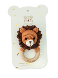 Crochet Ring Rattle Roary Lion