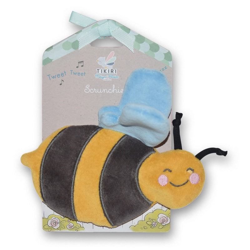 Tikiri Bee scrunchie toy