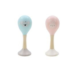 Wooden Koala and Bunny maracas
