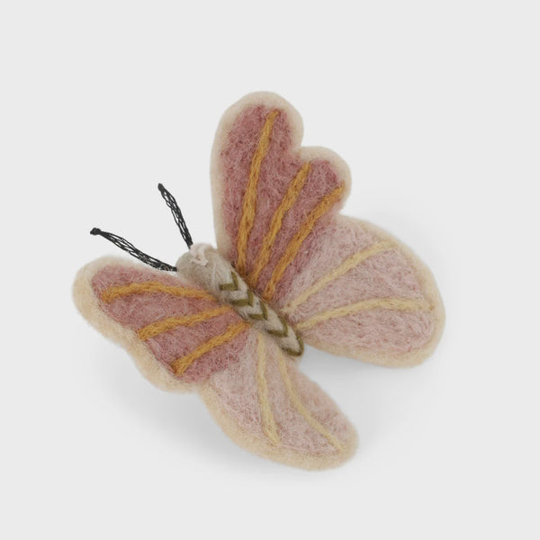 Butterfly felt Lavender Ornament