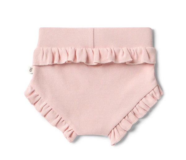 Baby Pink Organic Bloomers