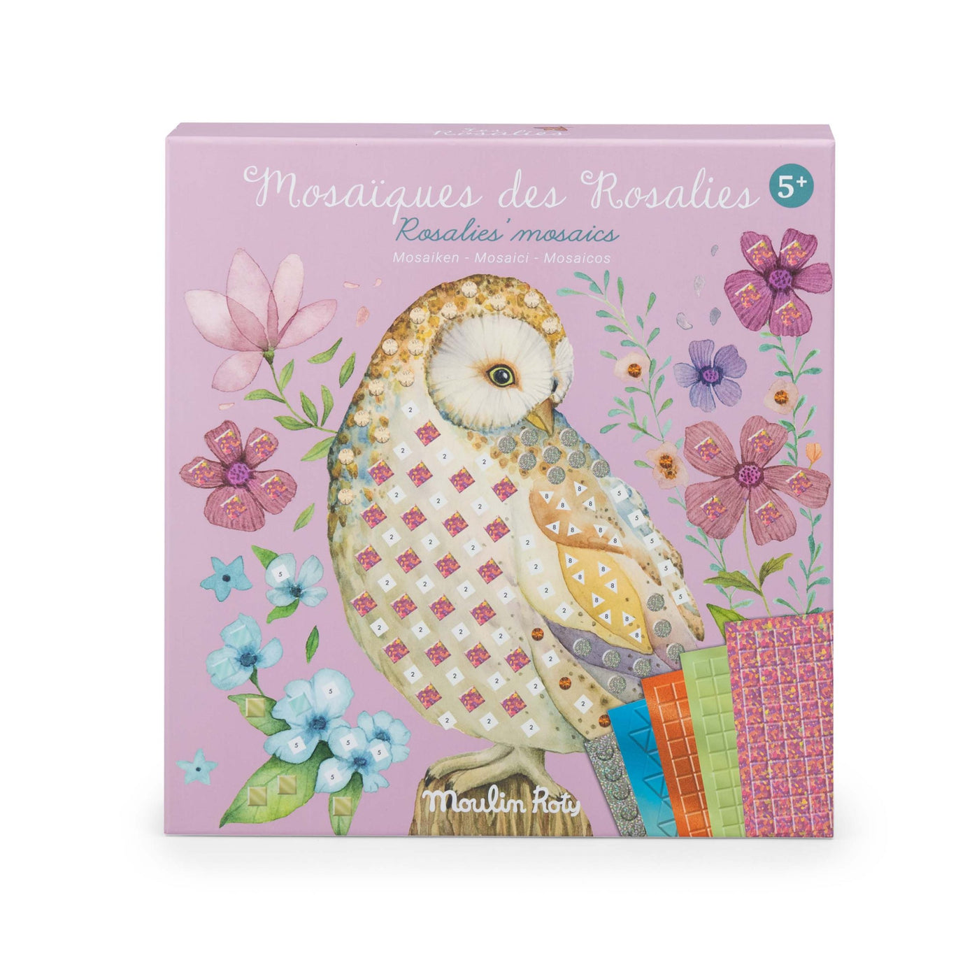 Les Rosalies mosaic craft kit