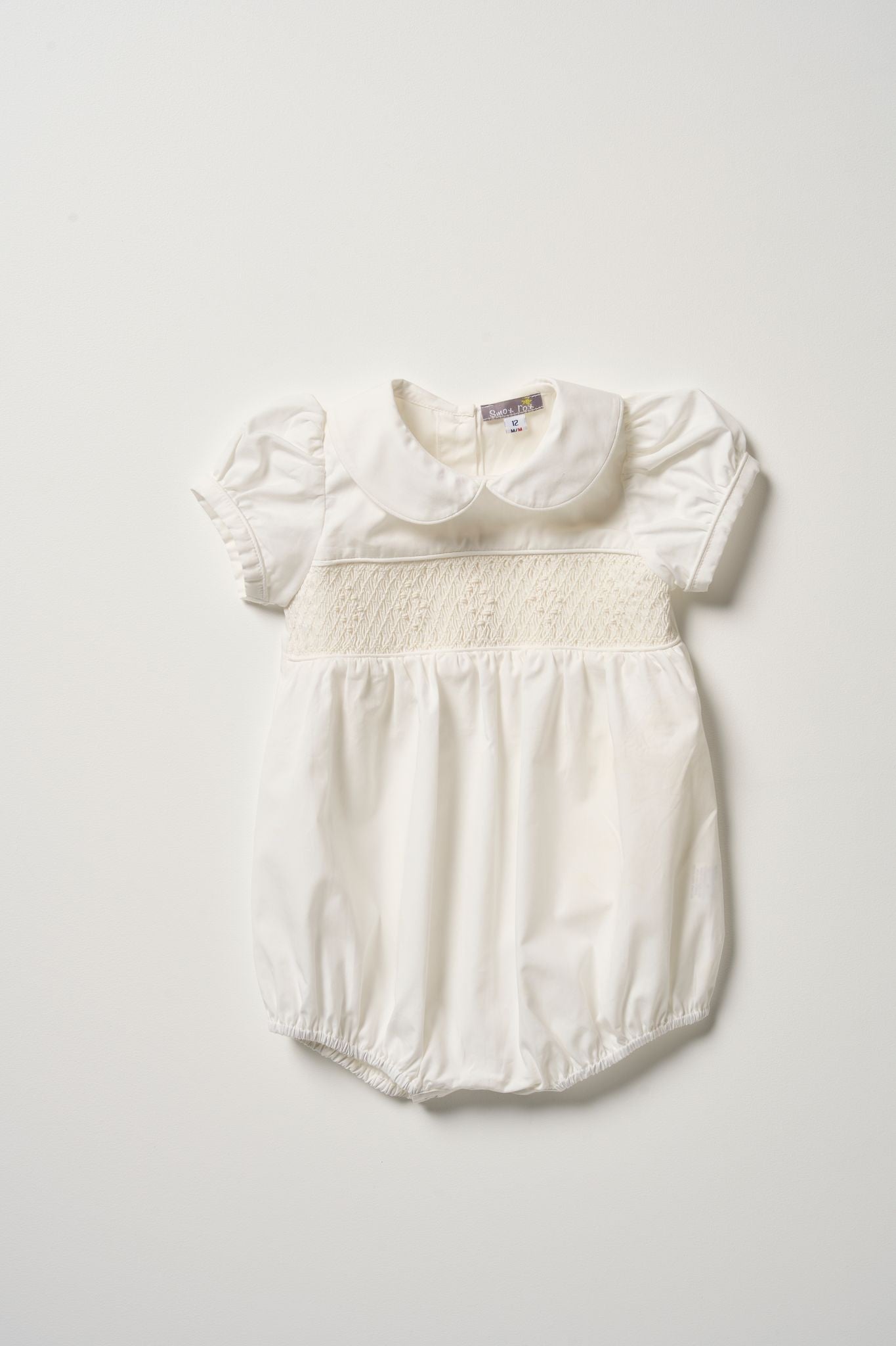 Smox Rox White Collection Pearl Romper