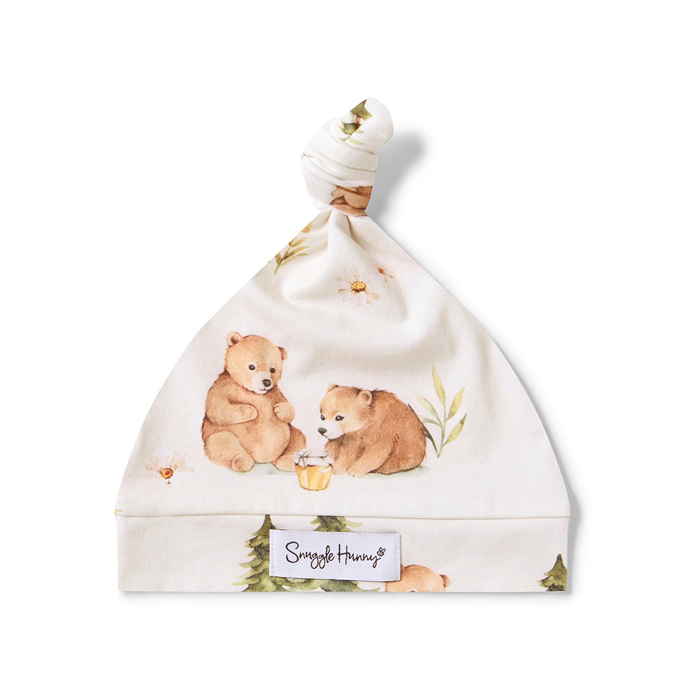 Bears Organic Knotted Beanie