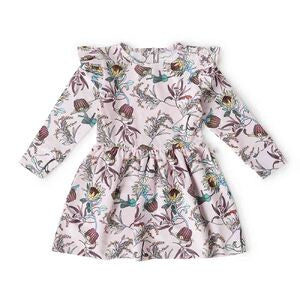Banksia Long Sleeve Organic Dress