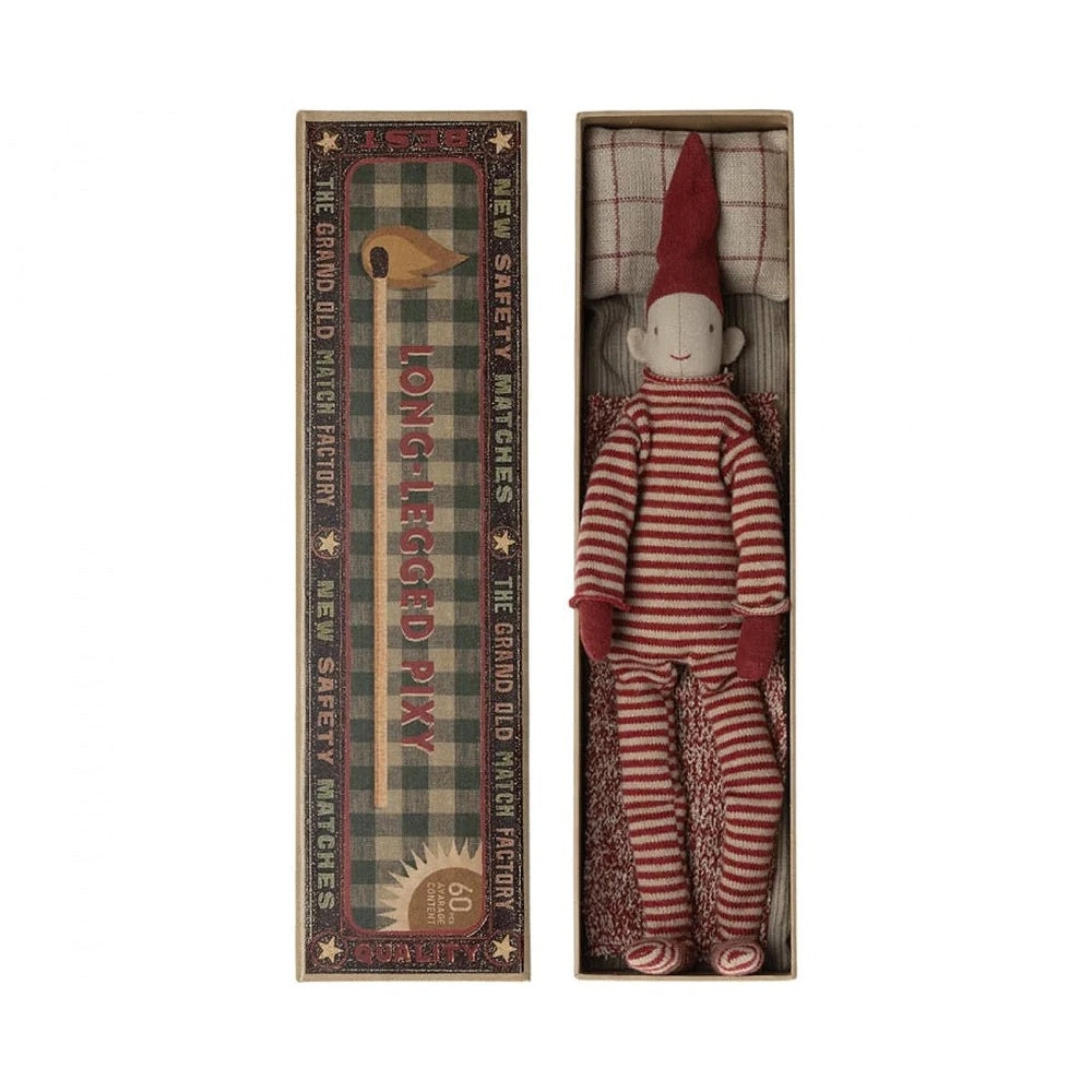 Maileg Pixy Long Legged in Matchbox
