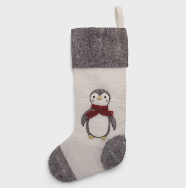 Stocking with Penguin