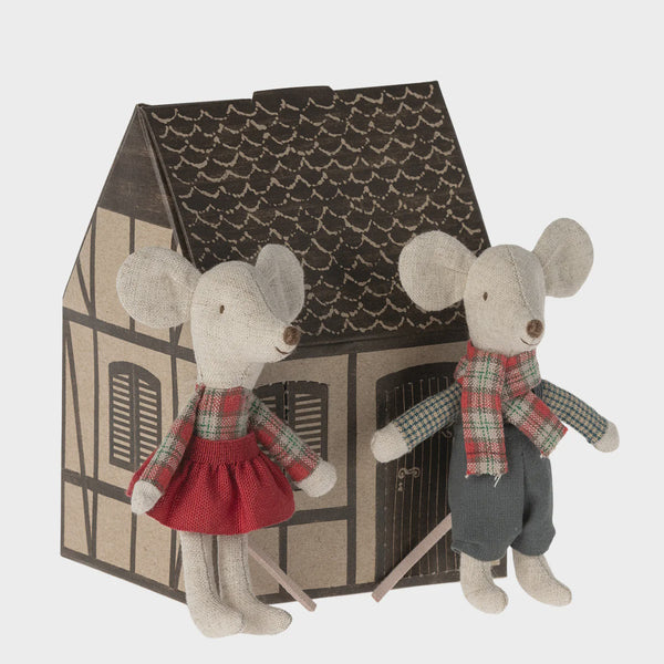 Maileg Winter Mice Twins