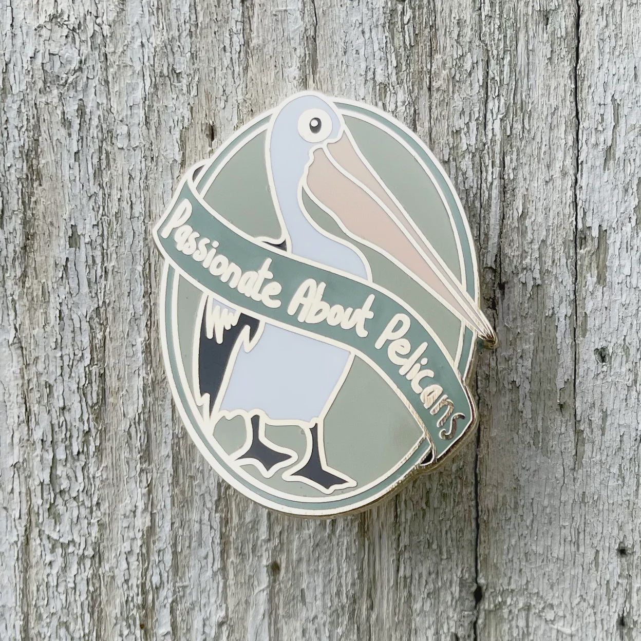 Enamel Pin Passionate bout Pelicans