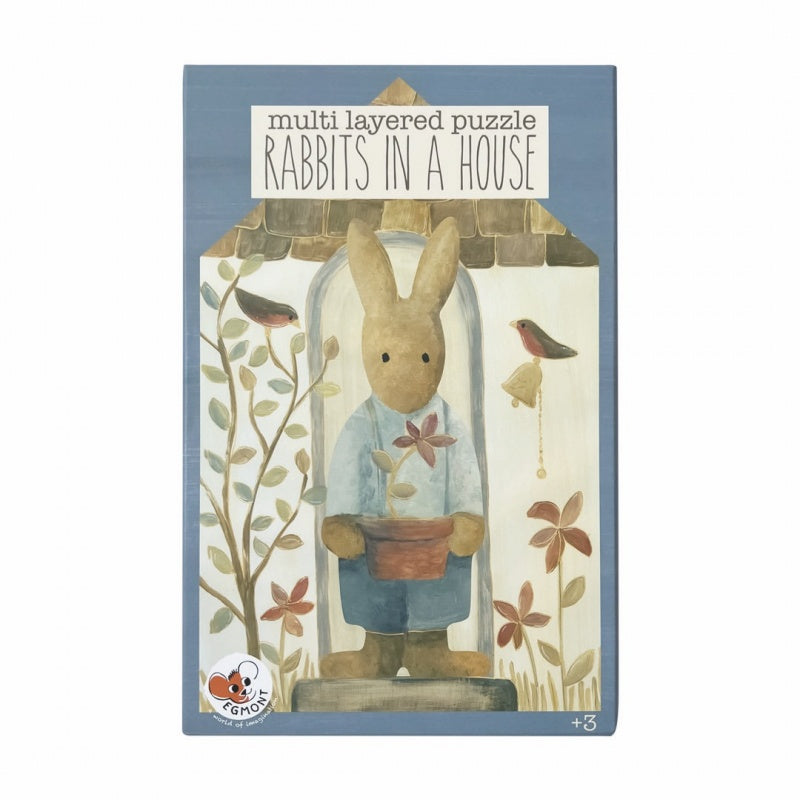 Egmont Multi Layered Puzzle Rabbit