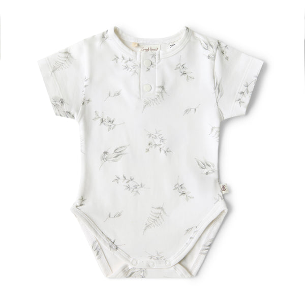 Silver Gum short sleeve bodysuit