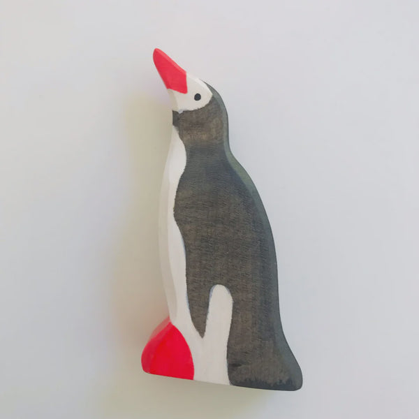 Penguin Head raised