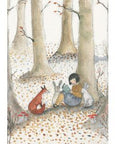 Michelle Pleasance Cards  children climbing tree with friends