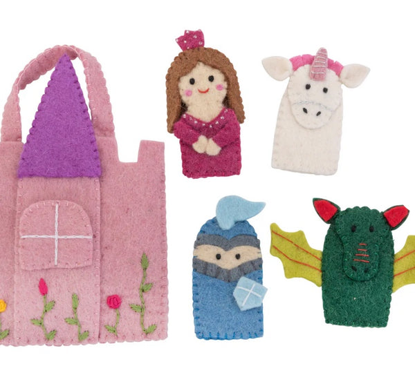 Pashom Felt Princess Puppet Bag