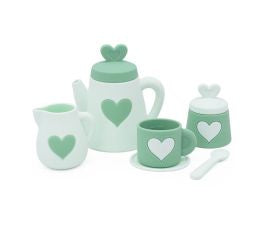 Green Silicone Tea Set