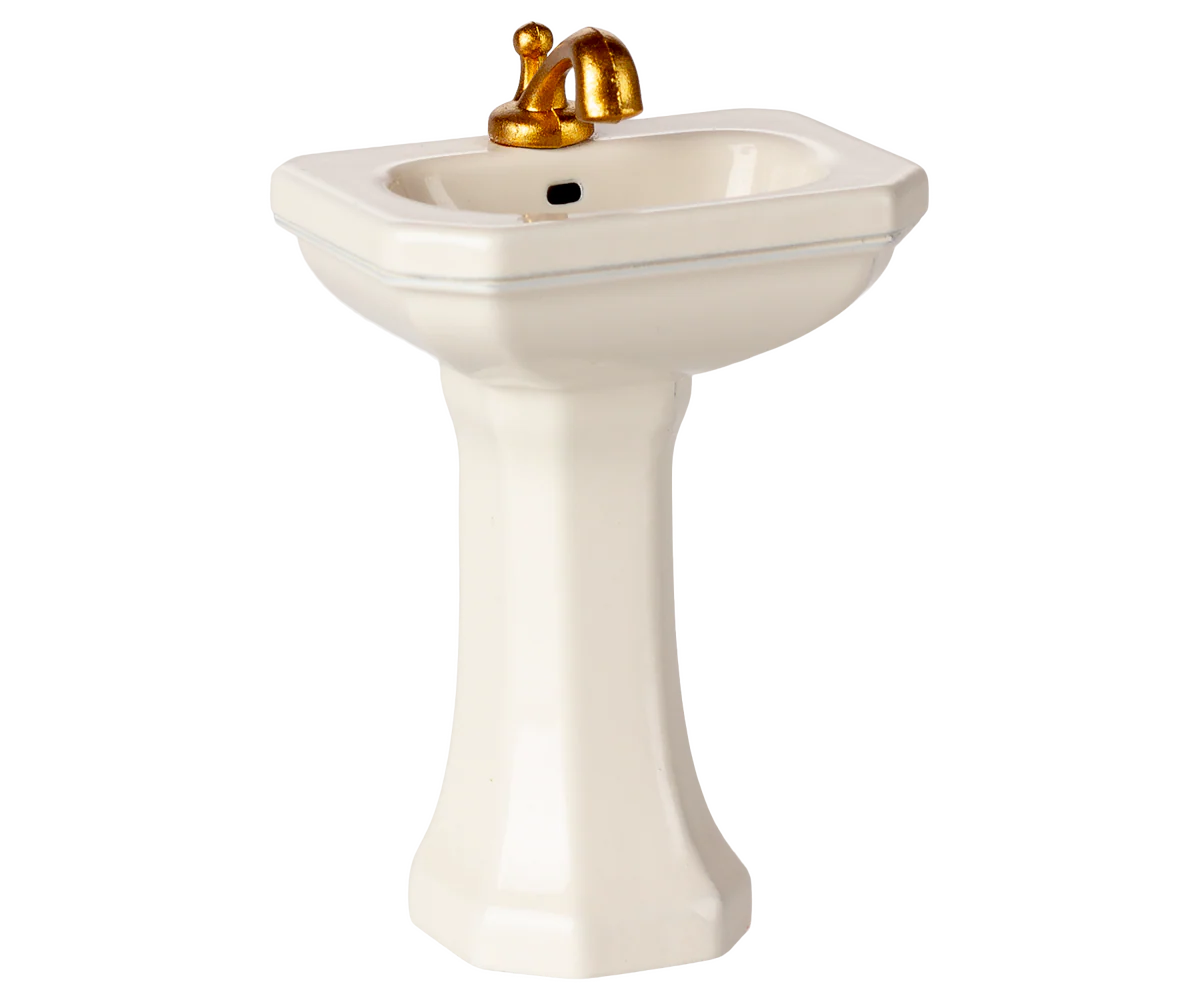 Maileg Bathroom Skink Mouse off white