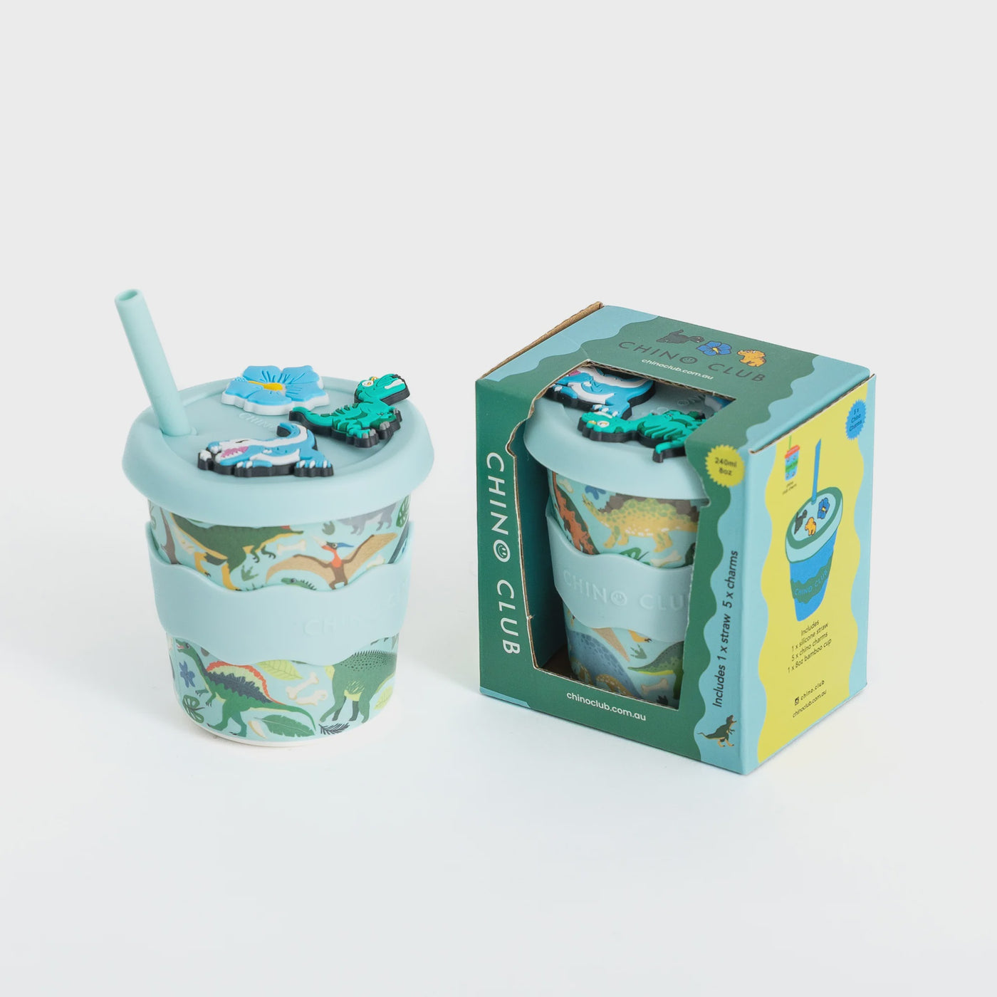 Dino Charm Cup 8oz