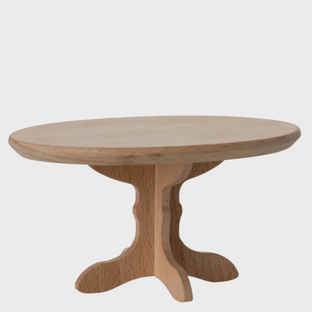 Maileg Oval Dining Table Mouse Natural