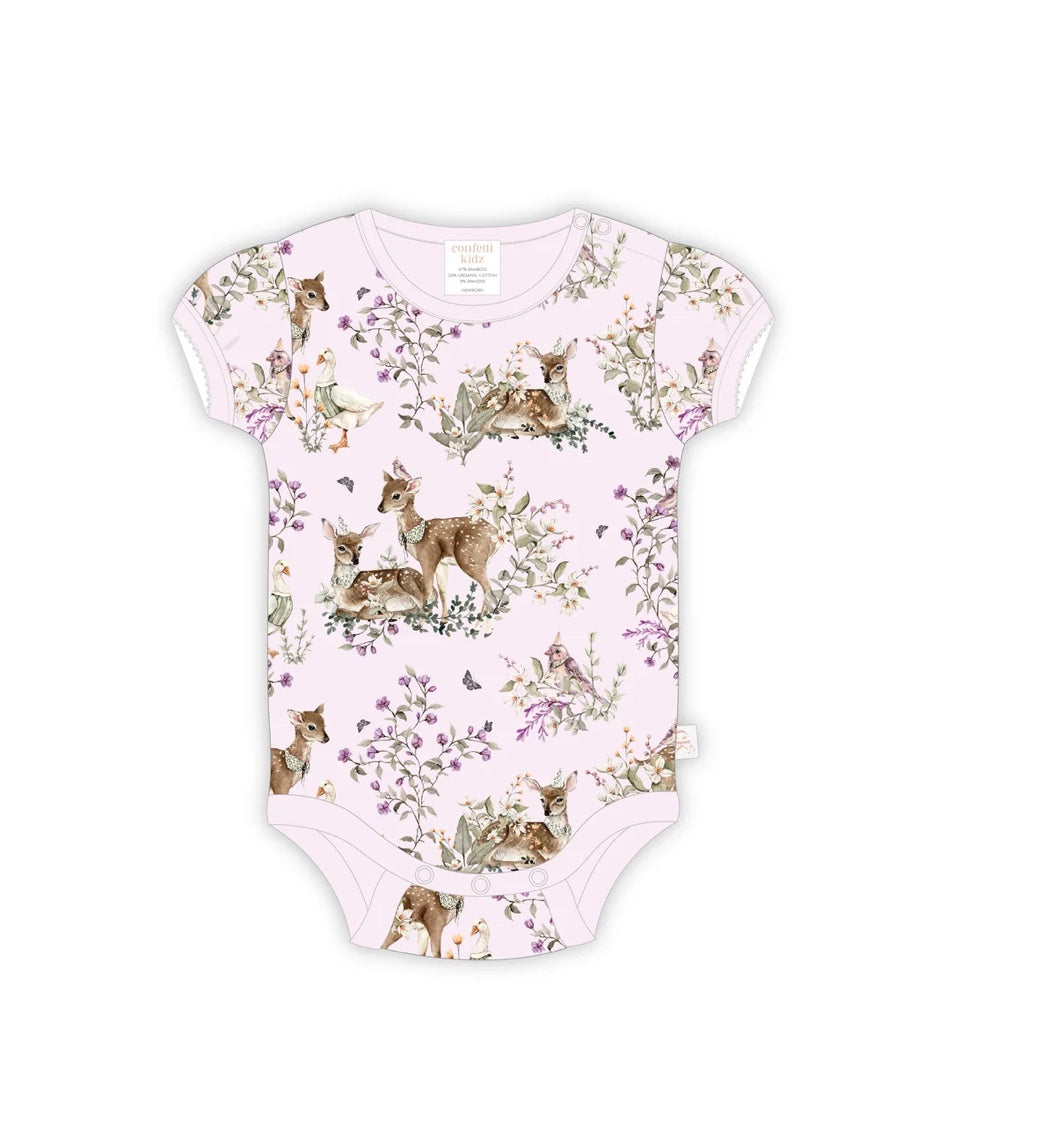 Enchanted Gardens Bamboo Bodysuit