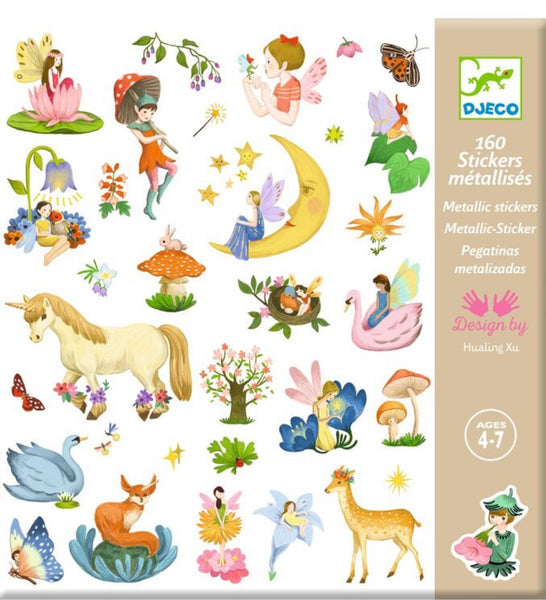 Fantasy Metallic Stickers 160