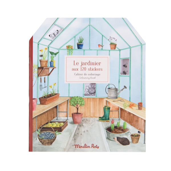 Le Jardinier sticker book