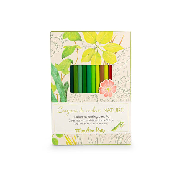 Le Jardin  colouring pencils