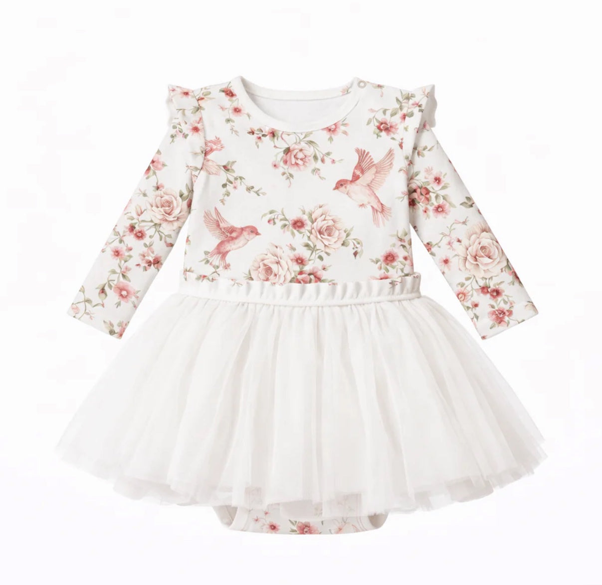 Confetti Kidz Rose Garden Onesie Tutu dress