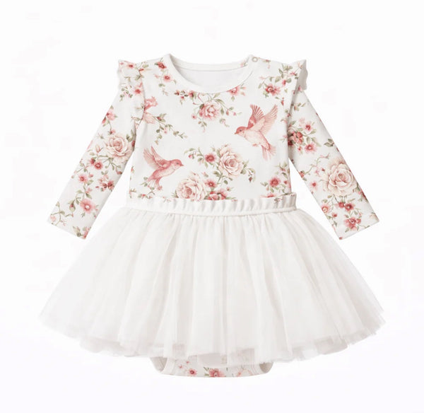 Confetti Kidz Rose Garden Onesie Tutu dress