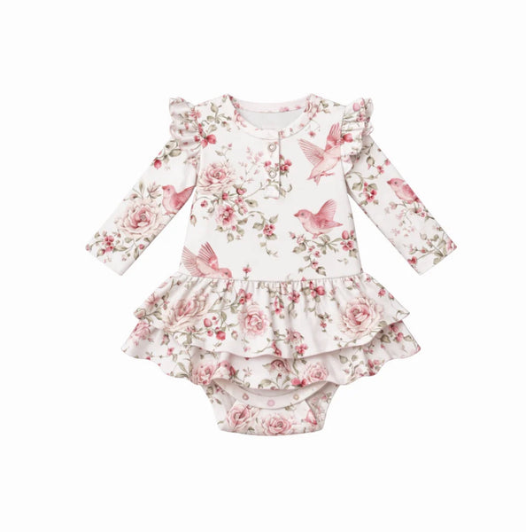 Confetti Kidz Rose Garden Bodysuit Dress