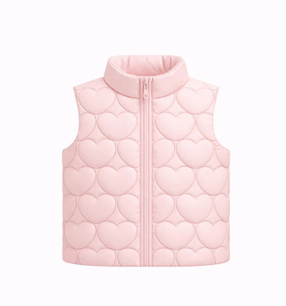Confetti Kidz Sweetheart Quilted Puffer Vest