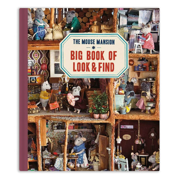The Mouse Mansion Book- Big Book of Look and Find