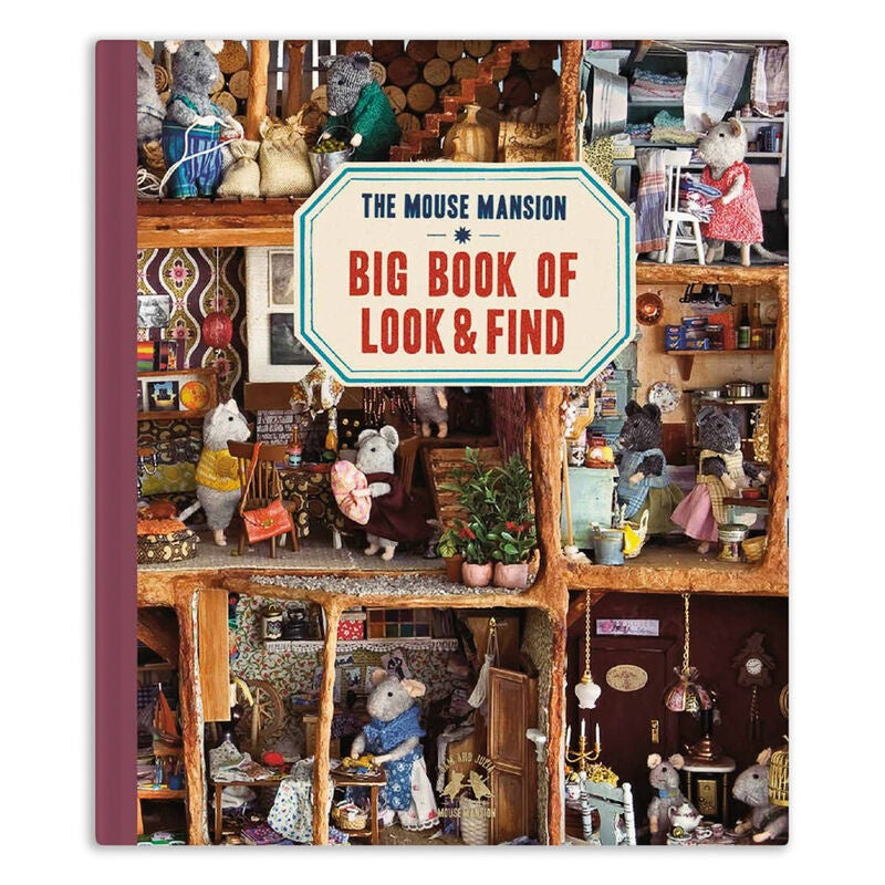 The Mouse Mansion Book- Big Book of Look and Find