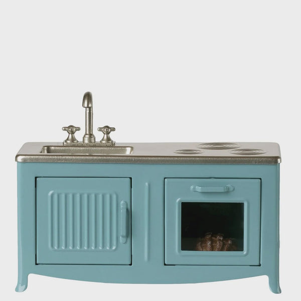 Maileg Kitchen Mouse Blue