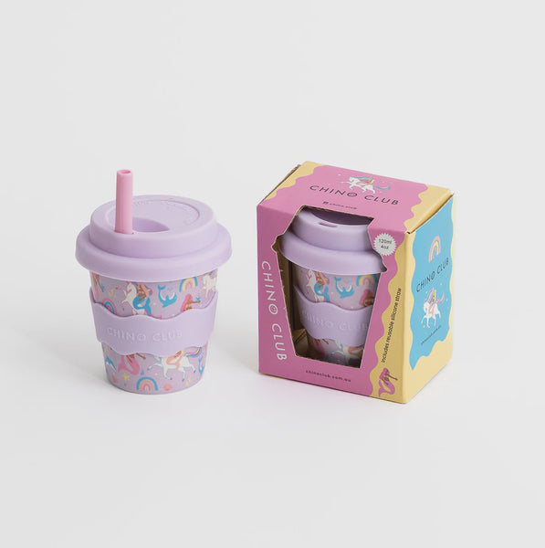 Mermaids and Unicorns Babychino Cup 4oz