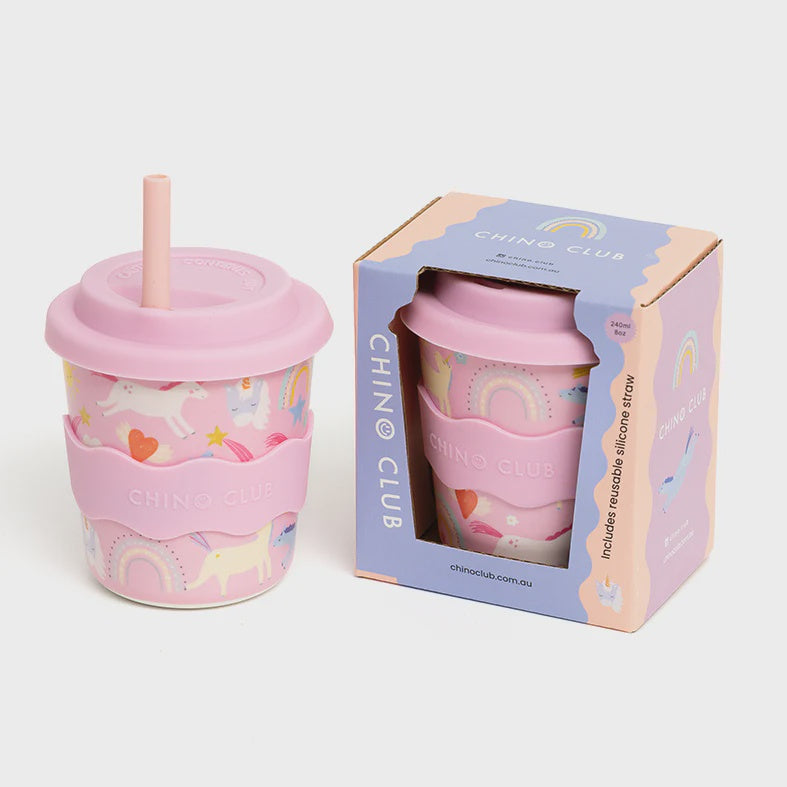 Pink Unicorn Kids Keep Cup