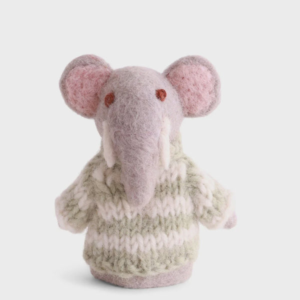 Gry & Sif Finger Puppet Elephant