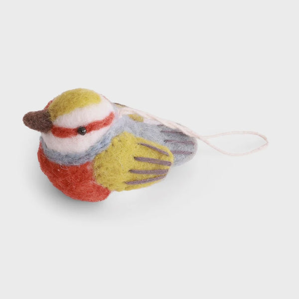 GRY&SIF Silver Eye bird decoration